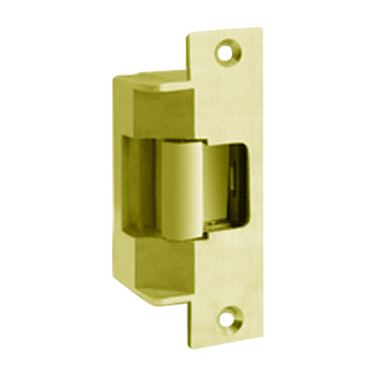 7501-12-605-LBM Hes Electric Strike in Bright Brass Finish