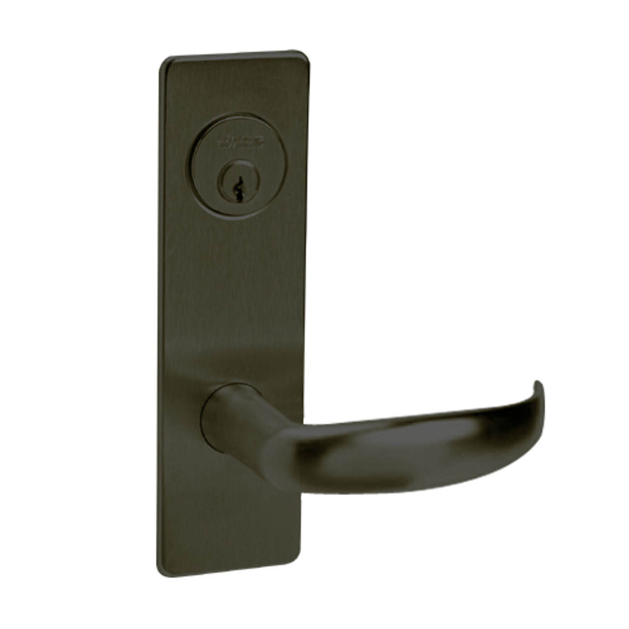 ML2059-PSR-613 Corbin Russwin ML2000 Series Mortise Security Storeroom Locksets with Princeton Lever and Deadbolt in Oil Rubbed Bronze