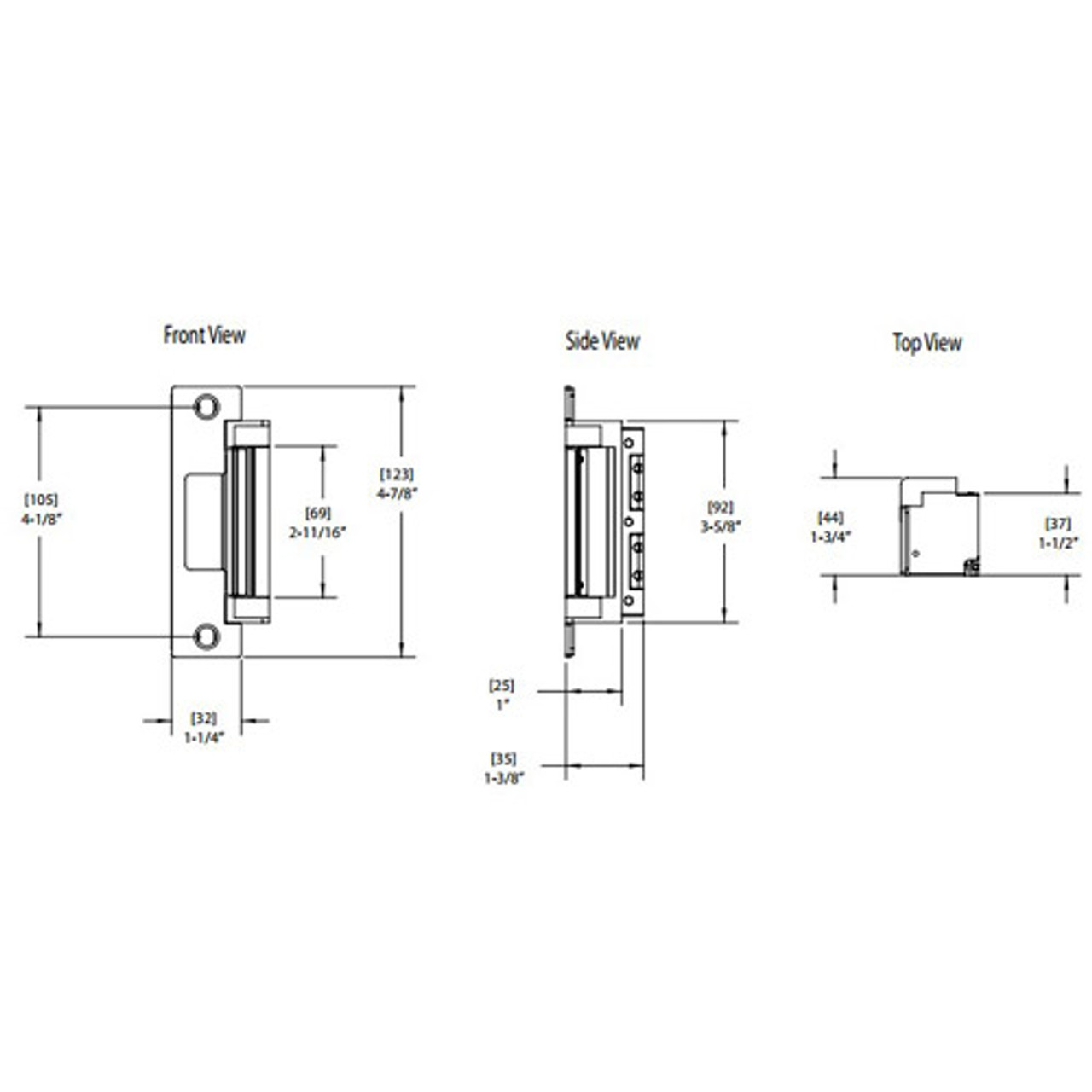 4500C-605-LBM Hes Electric Strike