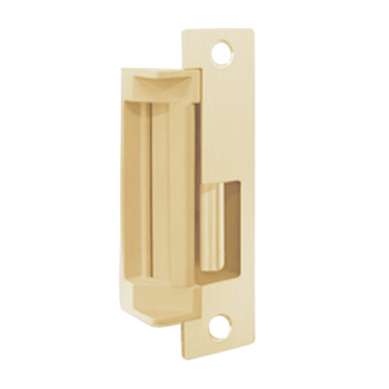 4500C-606-LBSM Hes Electric Strike with Latchbolt strike monitor in Satin Brass Finish