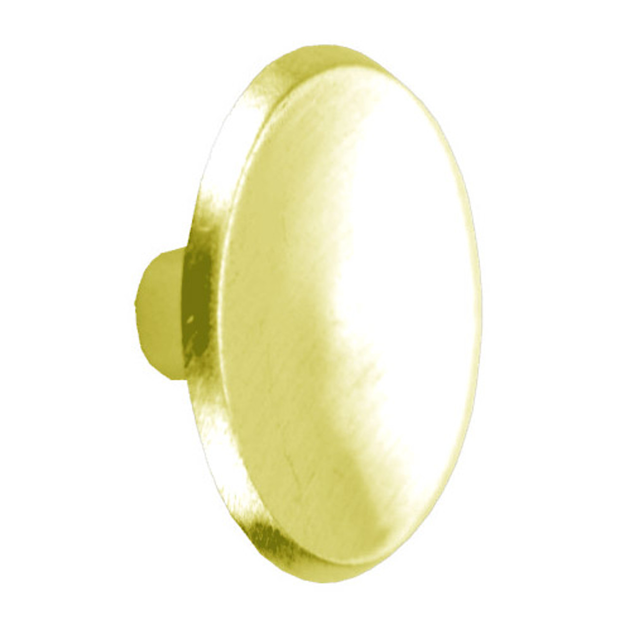 120-605 Don Jo Cabinet Knob in Bright Brass Finish