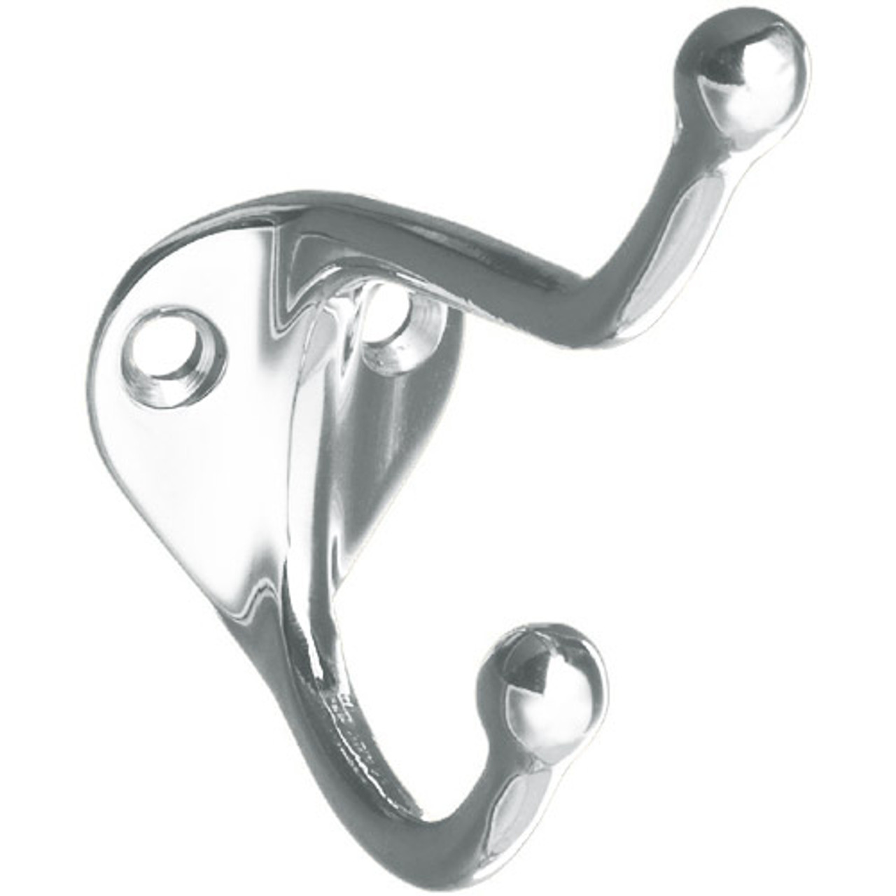 300-625 Don Jo Coat Hook in Polished Chrome Finish