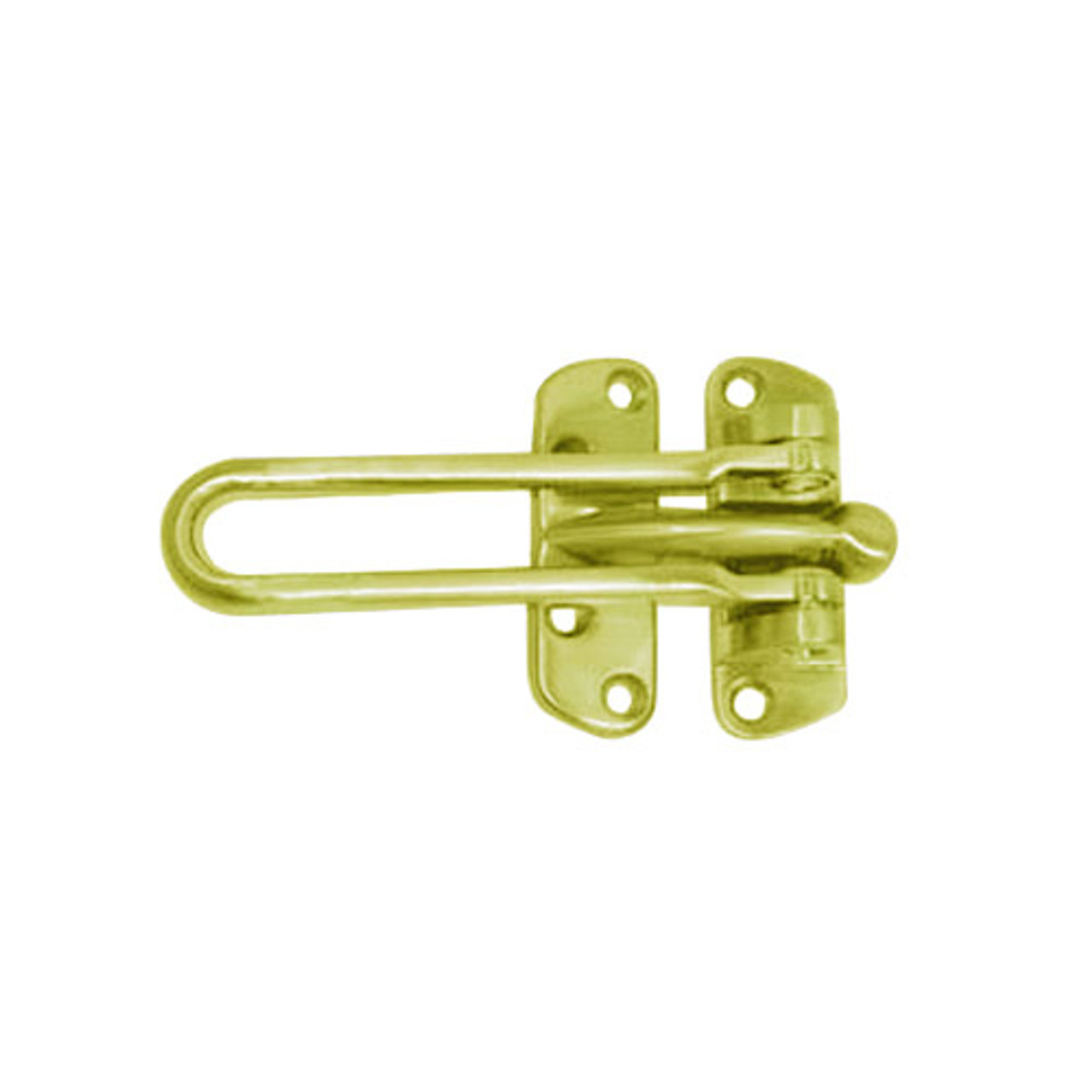 1603-605 Don Jo Door Flip Guard in Bright Brass Finish