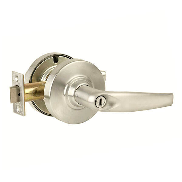 ALX40-ATH-619 Schlage Athens Cylindrical Lock in Satin Nickel