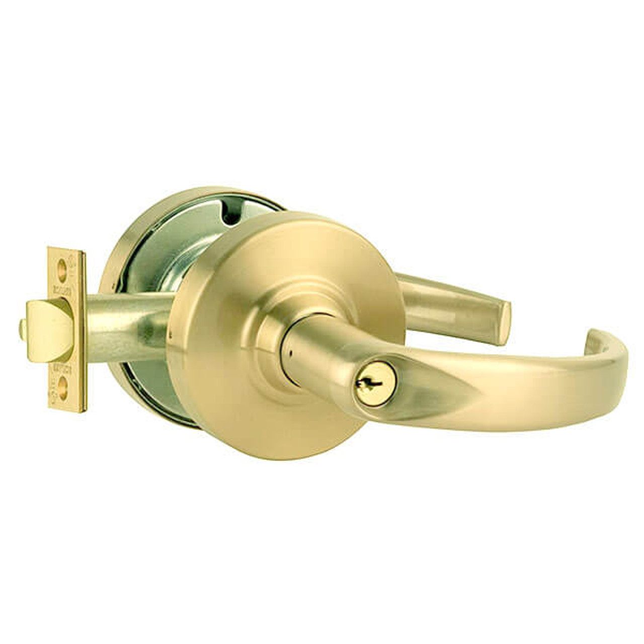 ALX70P-SPA-606 Schlage Sparta Cylindrical Lock in Satin Brass