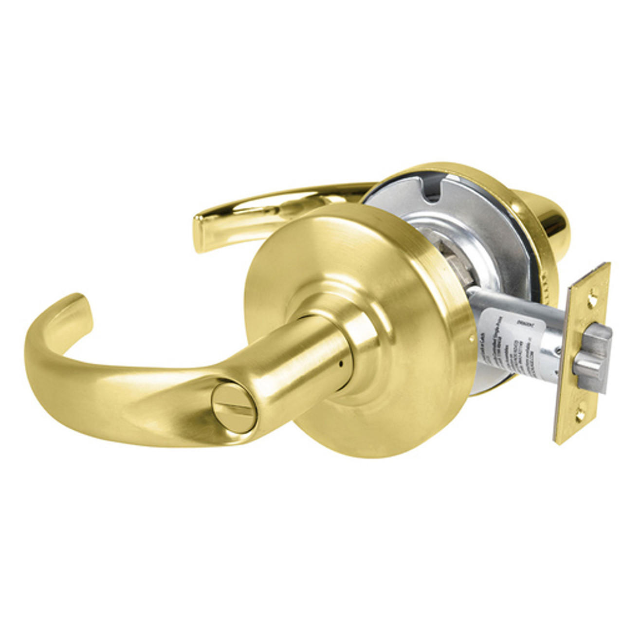 ALX44-SPA-606 Schlage Sparta Cylindrical Lock in Satin Brass