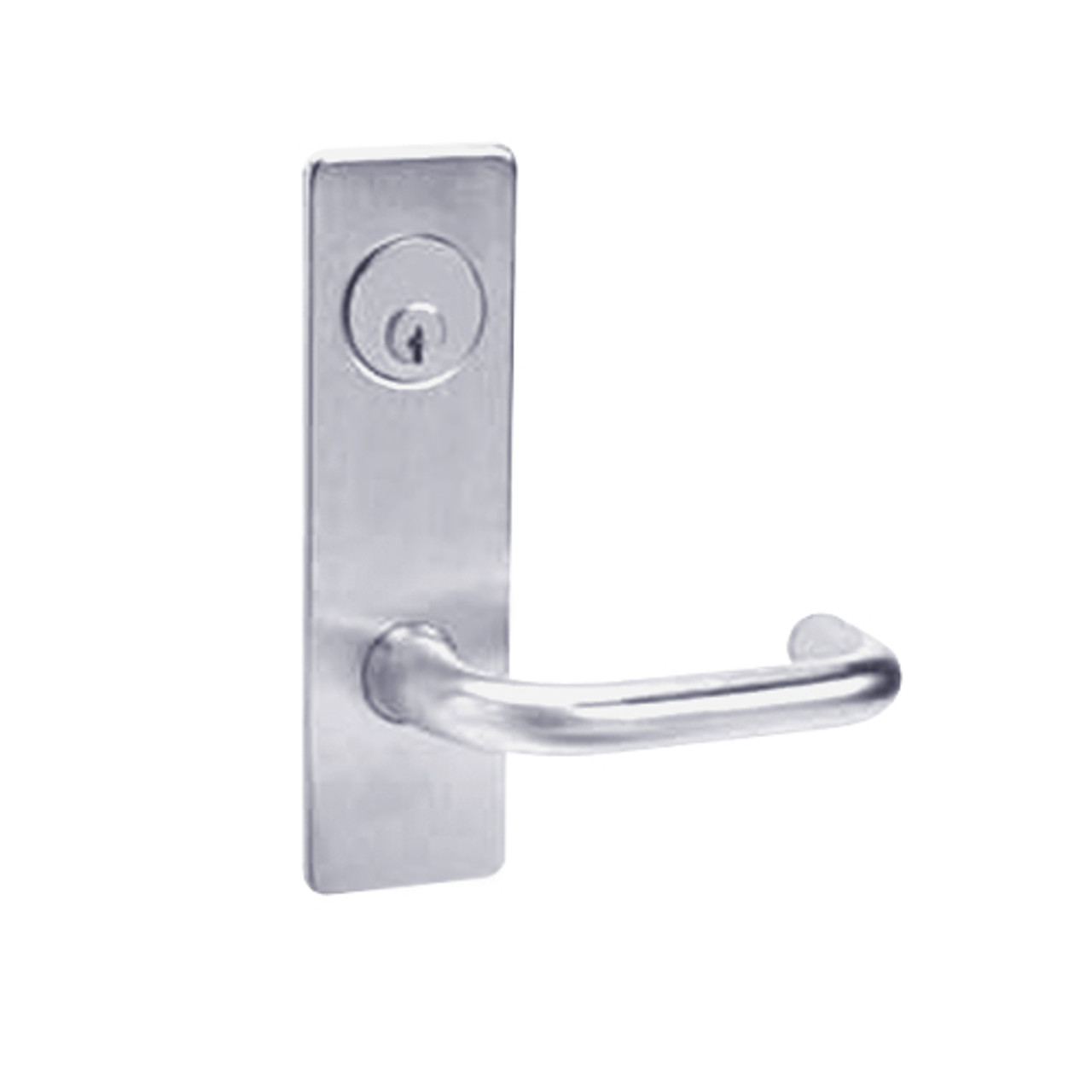 ML2048-LWP-626 Corbin Russwin ML2000 Series Mortise Entrance Locksets with Lustra Lever and Deadbolt in Satin Chrome