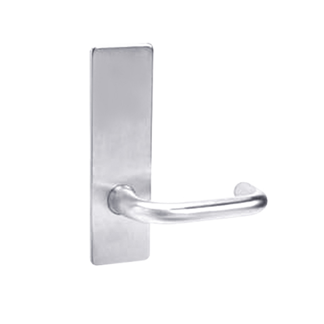 ML2051-LWP-625-LC Corbin Russwin ML2000 Series Mortise Office Locksets with Lustra Lever in Bright Chrome