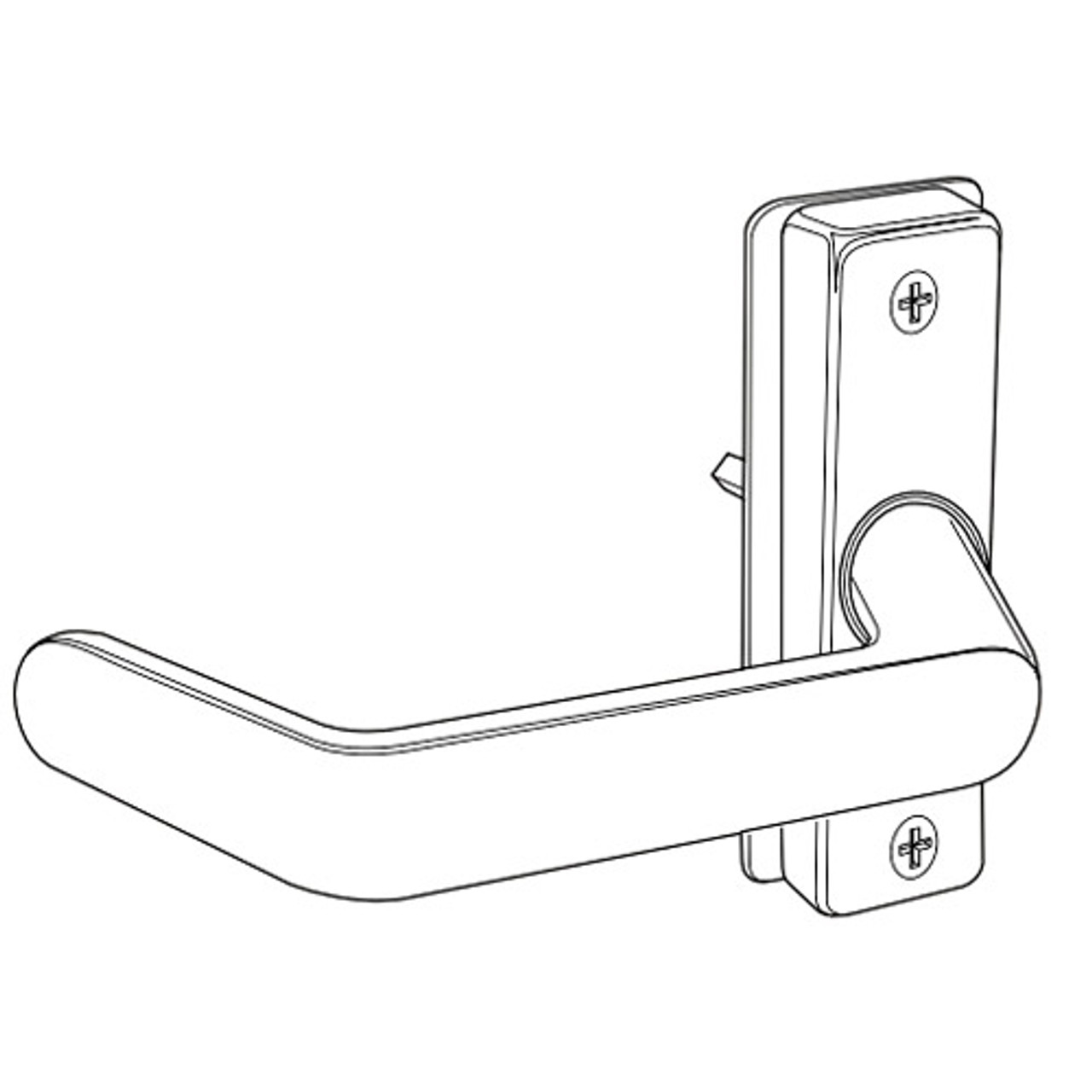 4569-601-130 Adams Rite Deadlatch Handle