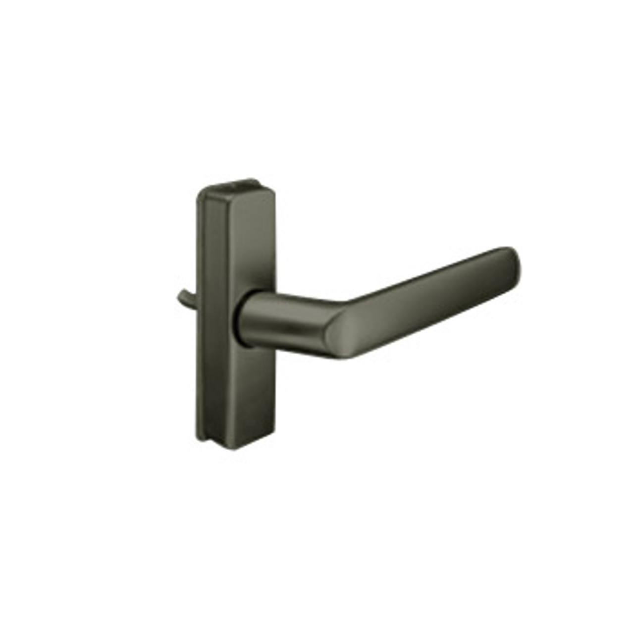 4568-013-121 Adams Rite Deadlatch Handle in Dark Bronze Anodized Finish