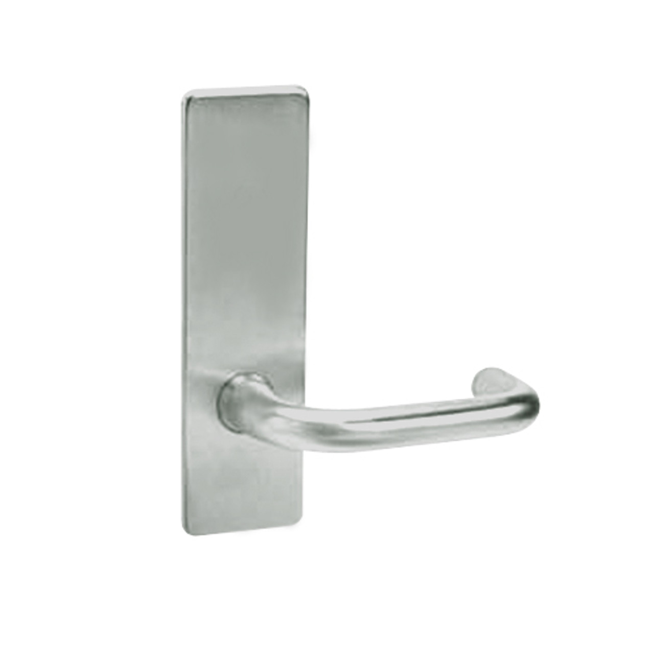 ML2051-LWN-619-LC Corbin Russwin ML2000 Series Mortise Office Locksets with Lustra Lever in Satin Nickel