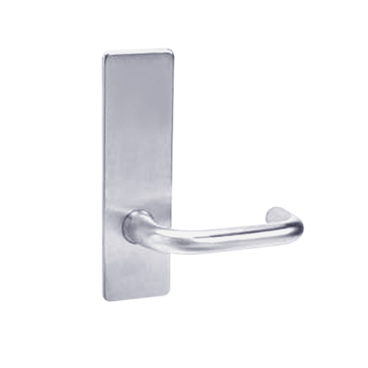 ML2051-LWN-626-LC Corbin Russwin ML2000 Series Mortise Office Locksets with Lustra Lever in Satin Chrome