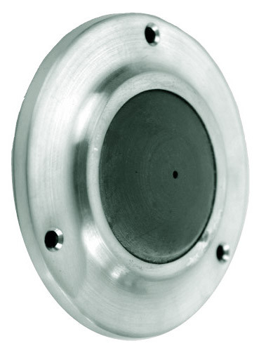 1410-626 Don Jo Cast Wall Bumper in Brass Finish