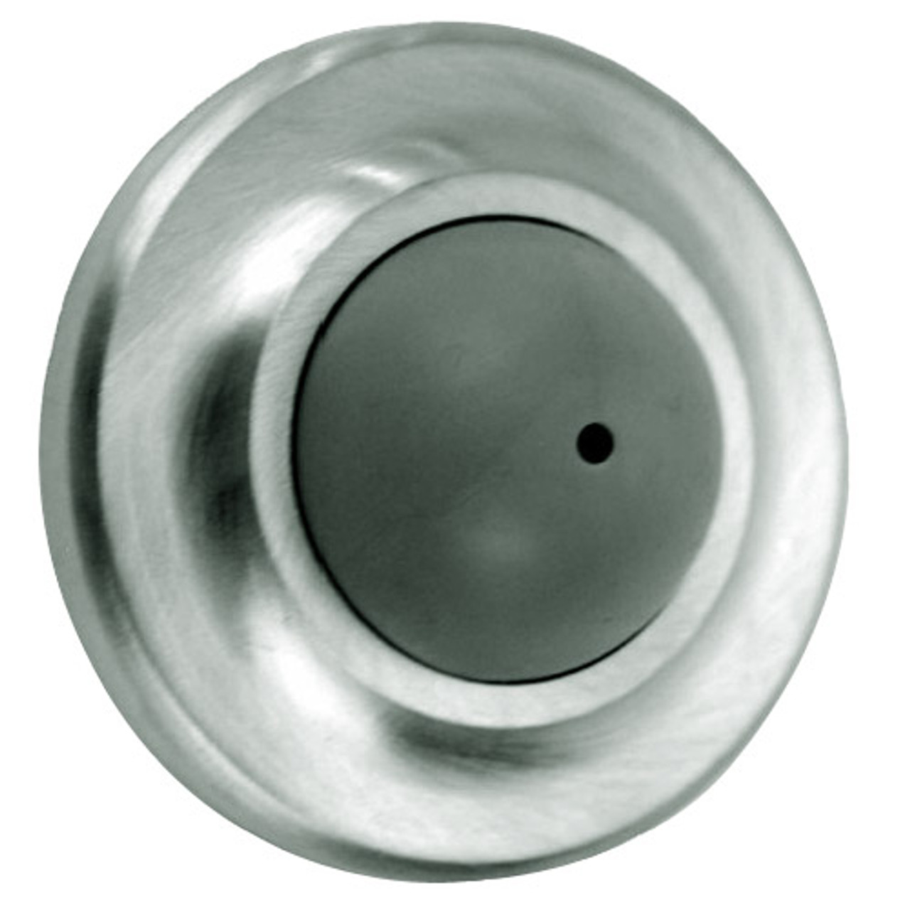 1412-626 Don Jo Cast Wall Bumper in Satin Chrome Finish