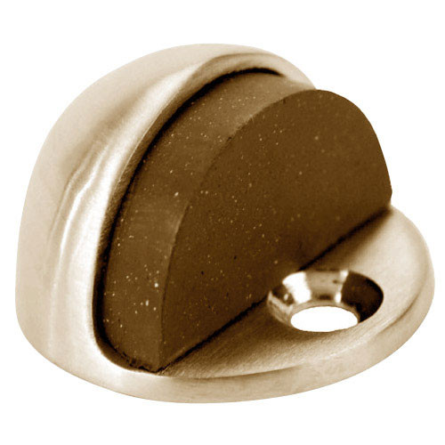 1440-619 Don Jo Floor Stop in Clear Satin Nickel Finish