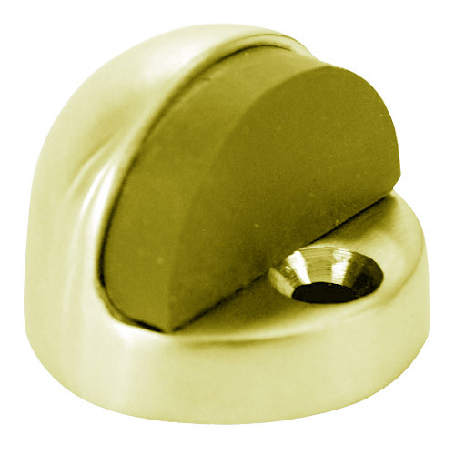 1442-605 Don Jo Floor Stop in Bright Brass Finish