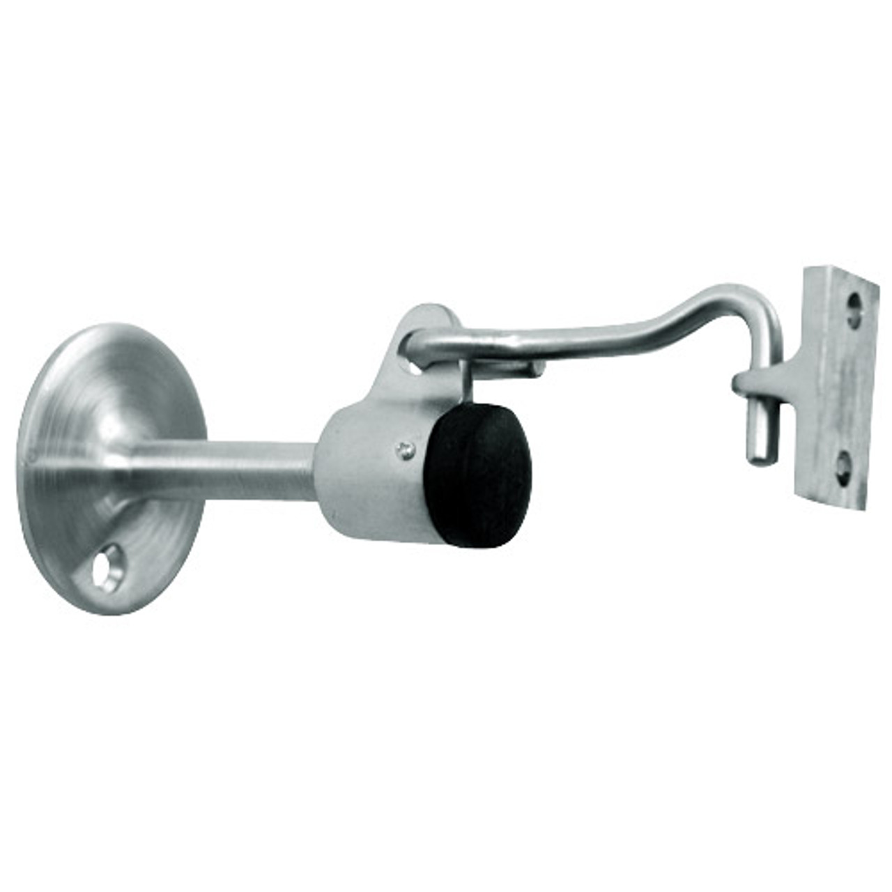 1477-626 Don Jo Door Stop in Satin Chrome Finish