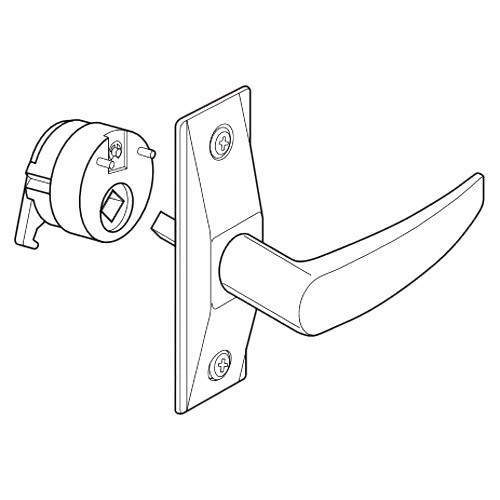 4560-601-130 Adams Rite Deadlatch Handle