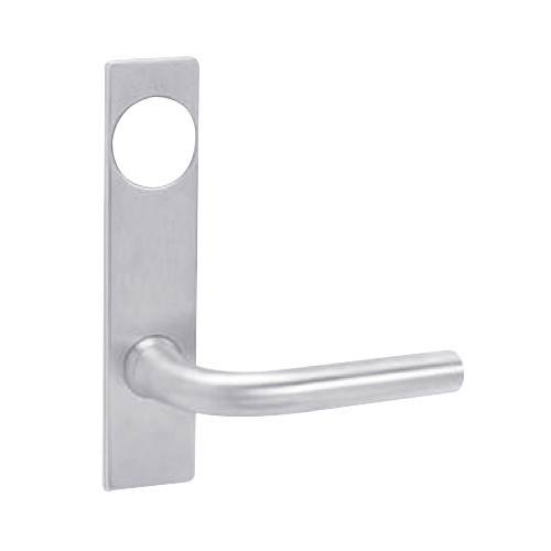 ML2062-RWP-625-CL6 Corbin Russwin ML2000 Series IC 6-Pin Less Core Mortise Intruder Locksets with Regis Lever with Deadbolt in Bright Chrome