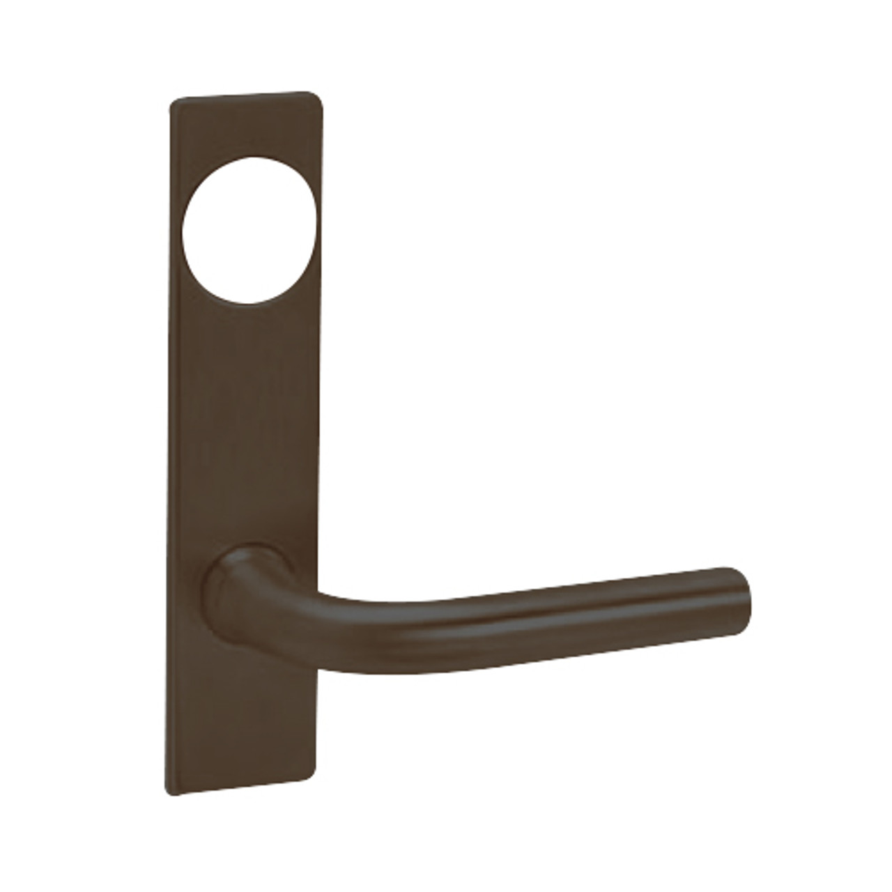 ML2092-RWP-613-M31 Corbin Russwin ML2000 Series Mortise Security Institution or Utility Trim Pack with Regis Lever with Deadbolt in Oil Rubbed Bronze