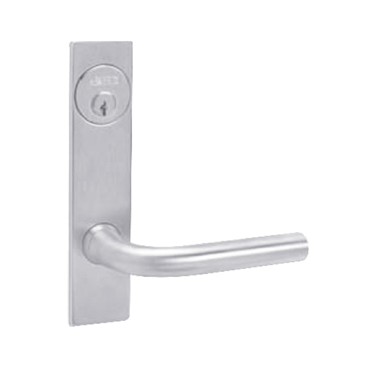 ML2068-RWP-625 Corbin Russwin ML2000 Series Mortise Privacy or Apartment Locksets with Regis Lever in Bright Chrome