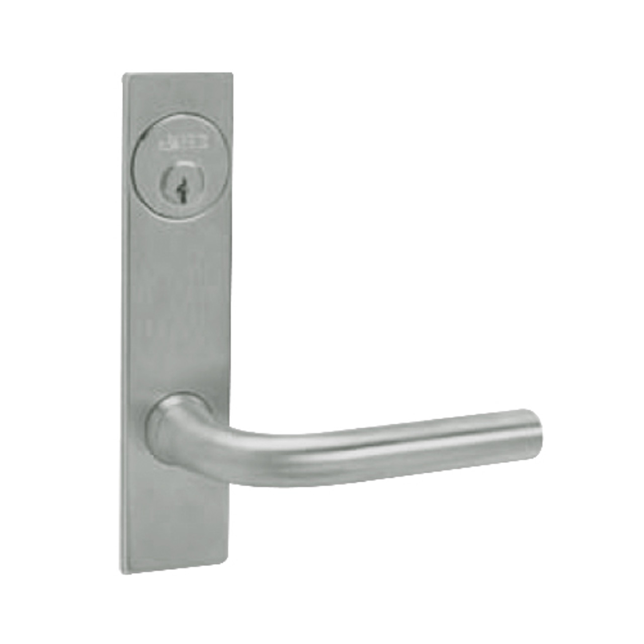 ML2053-RWN-619 Corbin Russwin ML2000 Series Mortise Entrance Locksets with Regis Lever in Satin Nickel