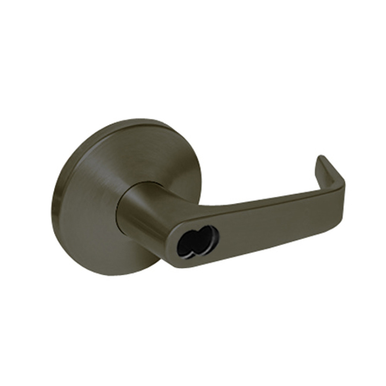 9K57AB15LS3613LM Best 9K Series Entrance Cylindrical Lever Locks with Contour Angle with Return Lever Design Accept 7 Pin Best Core in Oil Rubbed Bronze