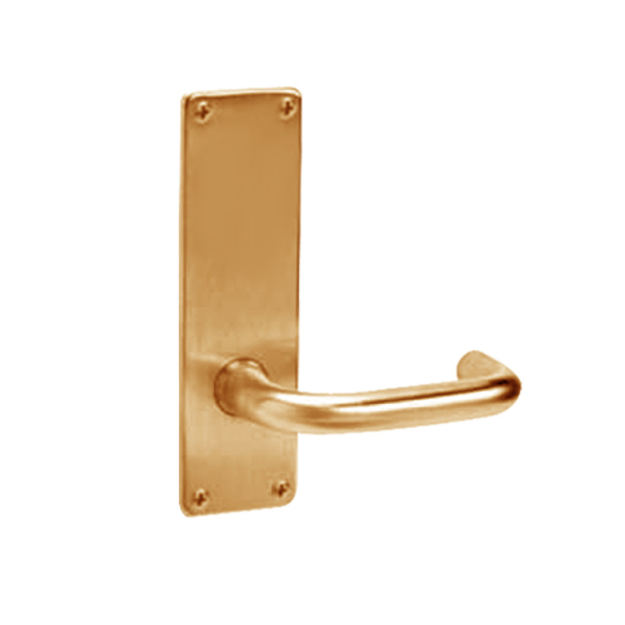 ML2020-LSN-612-M31 Corbin Russwin ML2000 Series Mortise Privacy Locksets with Lustra Lever in Satin Bronze