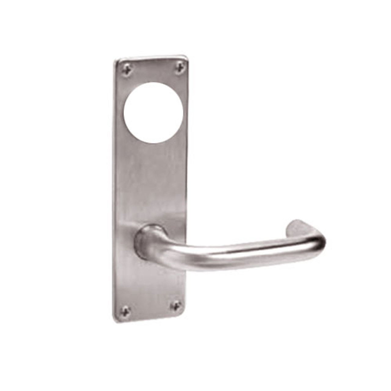 ML2051-LSN-630-M31 Corbin Russwin ML2000 Series Mortise Office Trim Pack with Lustra Lever in Satin Stainless