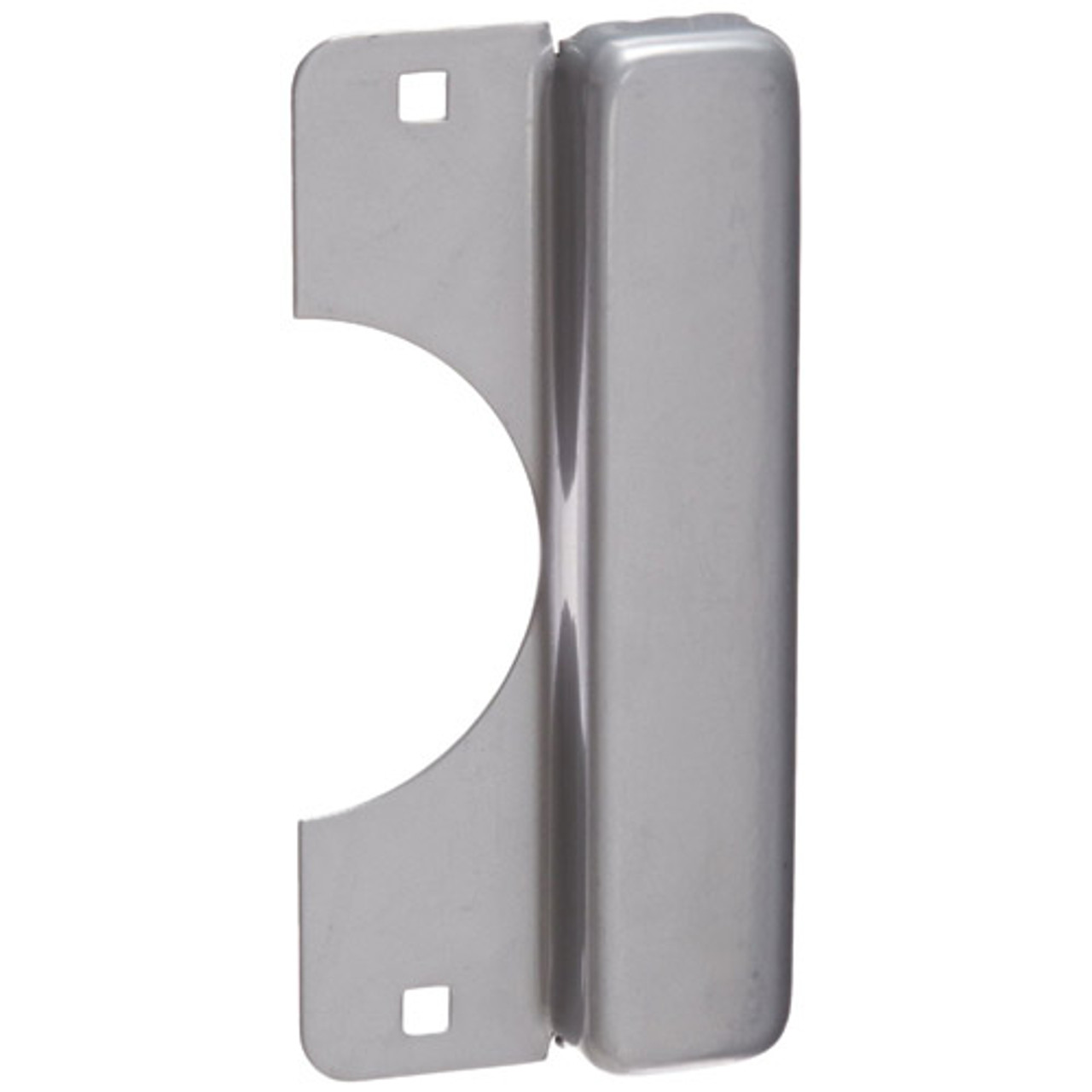 LELP-208-EBF-SL Don Jo Latch Protector for Electric Strikes in Silver Coated Finish