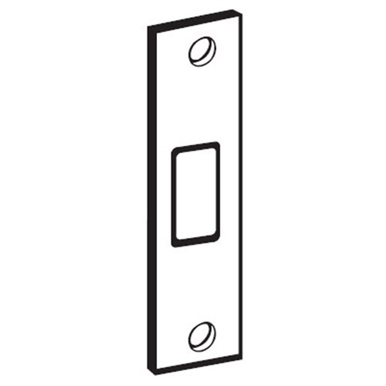 DBS-2478-DU Don Jo ANSI Strike for Deadbolt in Duro Coated Finish