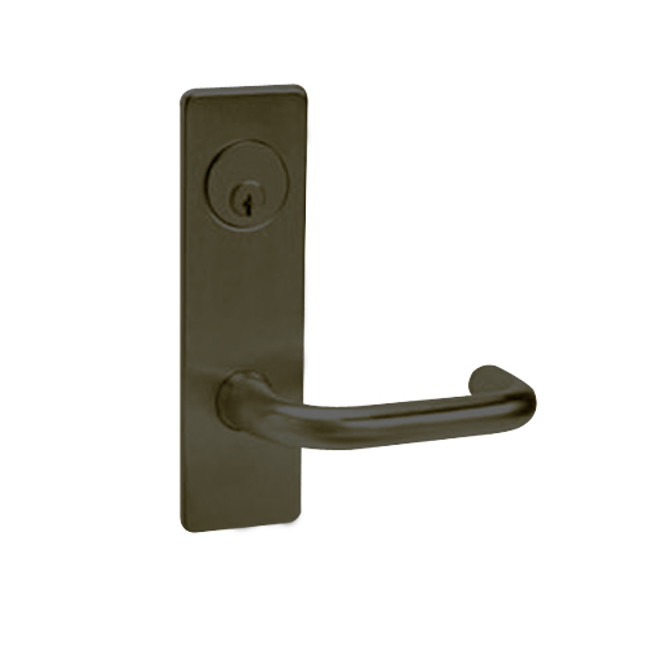 ML2057-LSM-613 Corbin Russwin ML2000 Series Mortise Storeroom Locksets with Lustra Lever in Oil Rubbed Bronze