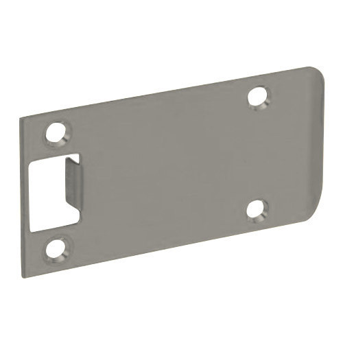 Don Jo EL-104-619 2-1/4" x 4" Extended Lip Strike in Clear Satin Nickel