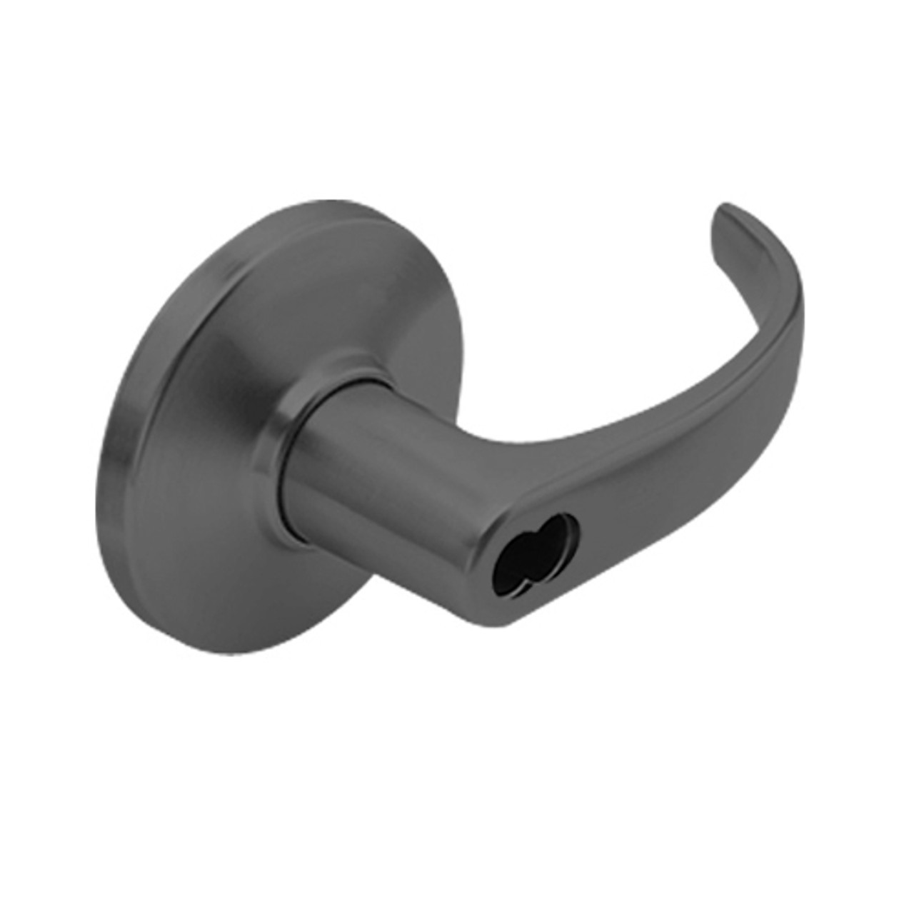 9K37A14DS3622LM Best 9K Series Dormitory or Storeroom Cylindrical Lever Locks with Curved with Return Lever Design Accept 7 Pin Best Core in Black