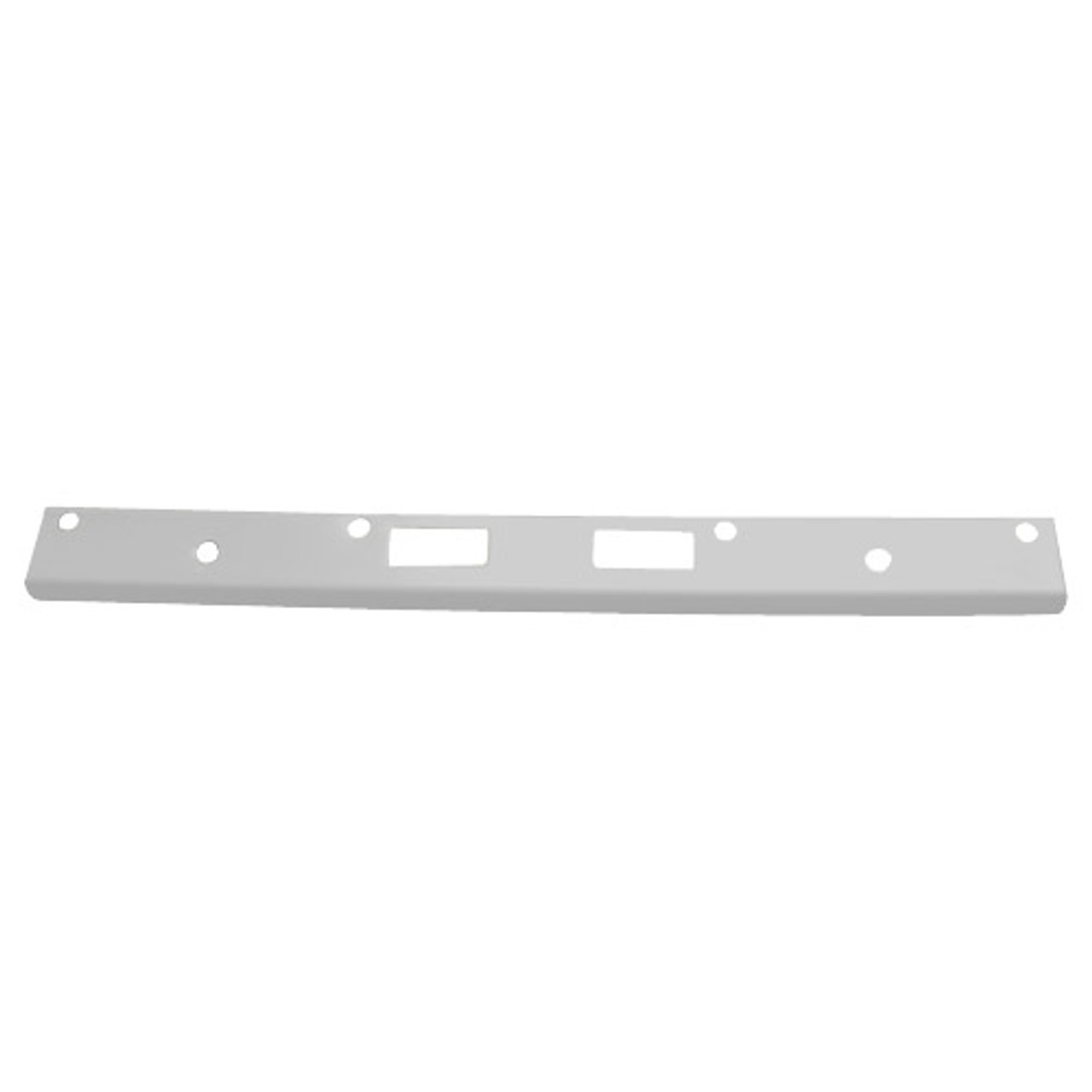 AST-21382-SL Don Jo 18" Security Strike Plate in Silver Coated Finish
