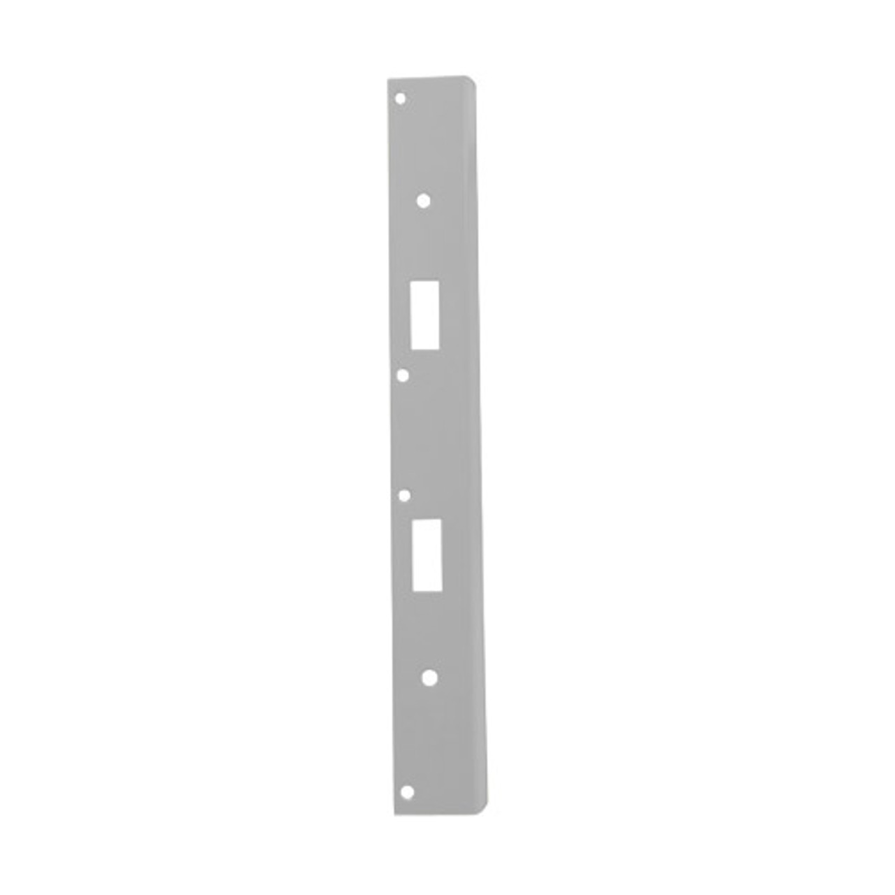 AST-21386-SL Don Jo 18" Security Strike Plate in Silver Coated Finish