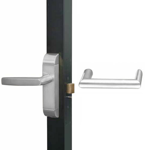 4600M-MW-611-US32 Adams Rite MW Designer Deadlatch handle in Bright Stainless Finish