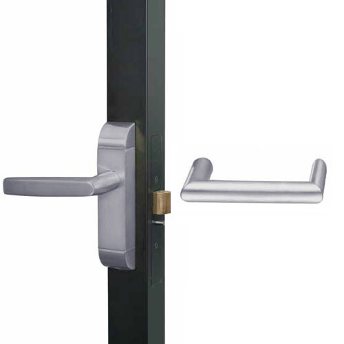 4600M-MW-631-US32D Adams Rite MW Designer Deadlatch handle in Satin Stainless Finish
