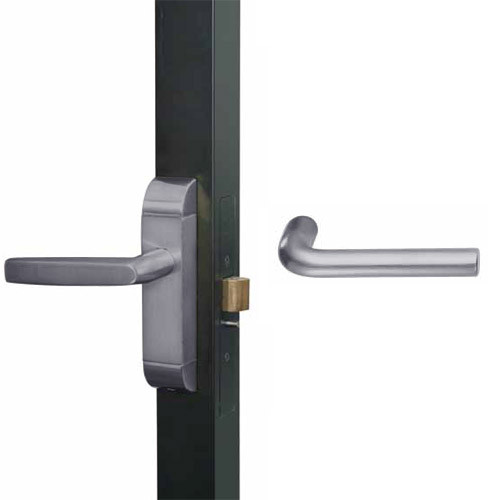 4600-ME-652-US32D Adams Rite ME Designer Deadlatch handle in Satin Stainless Finish