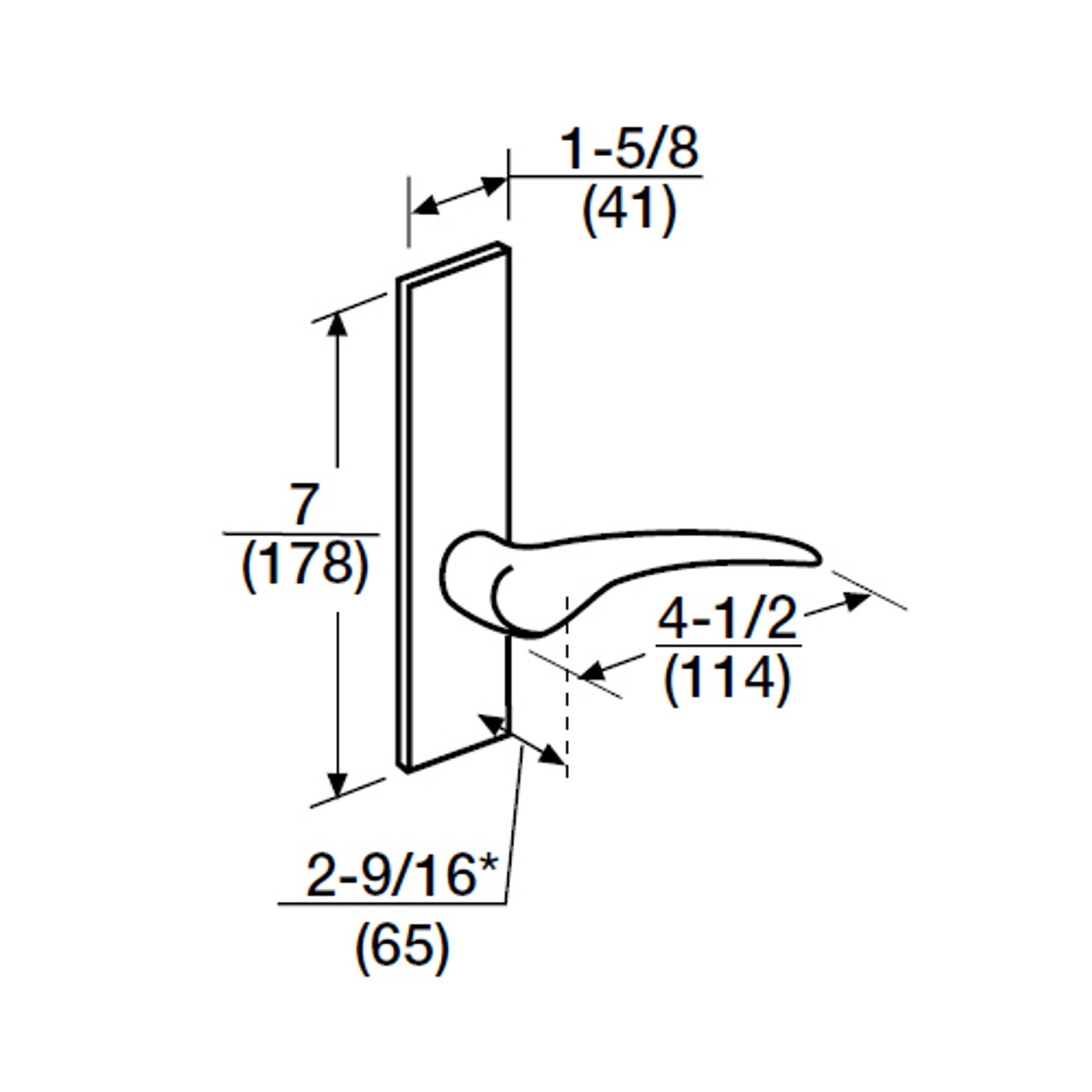 ML2056-DSP-618-CL7-LH Corbin Russwin ML2000 Series IC 7-Pin Less Core Mortise Classroom Locksets with Drike Lever in Bright Nickel ML2056-DSP-618-CL7-LH Corbin Russwin ML2000 Series IC 7-Pin Less Core Mortise Classroom Locksets with Drike Lever in Bright Nickel