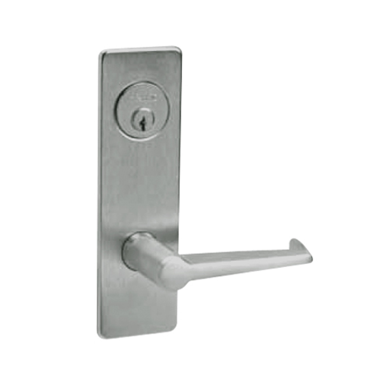 ML2068-ESP-619 Corbin Russwin ML2000 Series Mortise Privacy or Apartment Locksets with Essex Lever in Satin Nickel