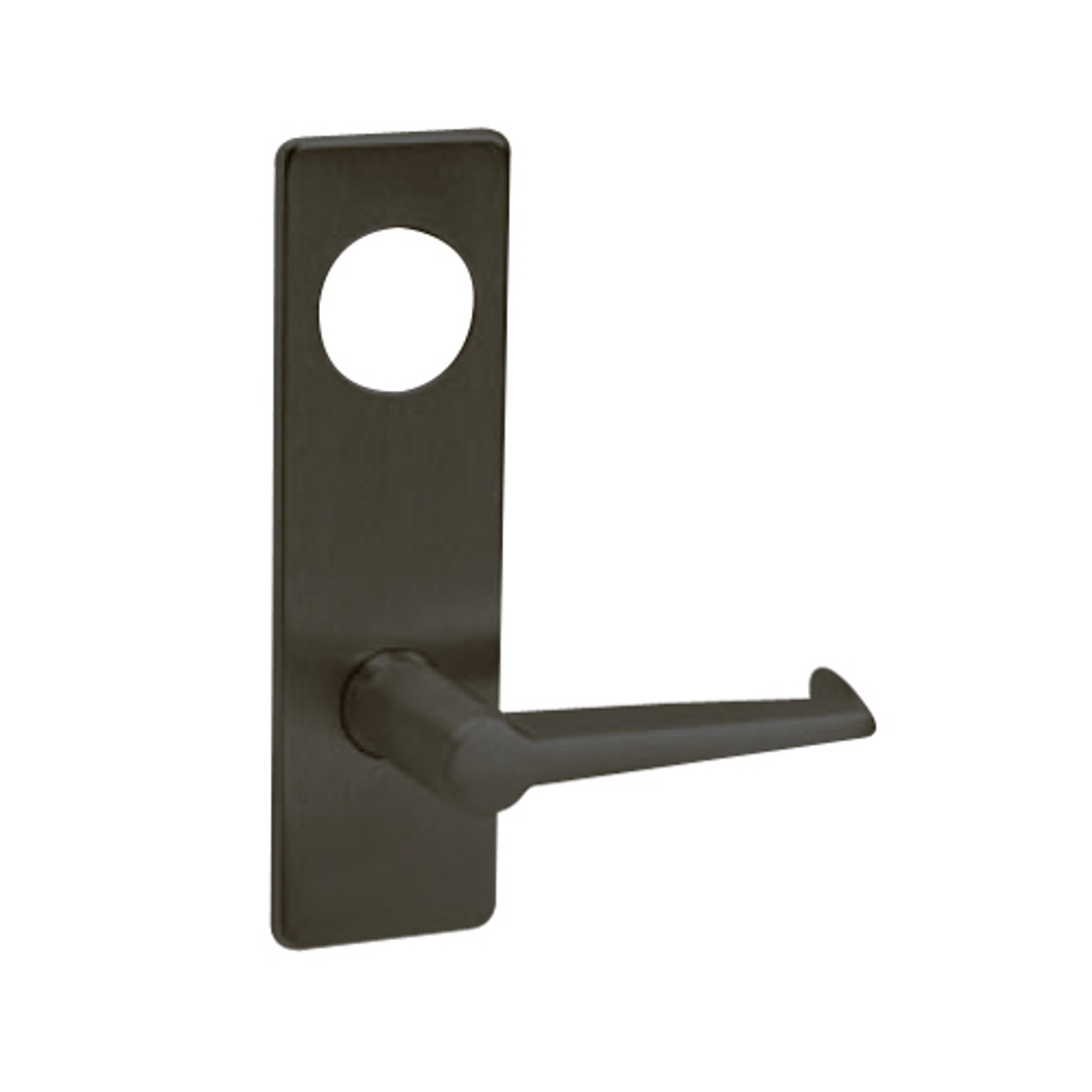 ML2051-ESP-613-LC Corbin Russwin ML2000 Series Mortise Office Locksets with Essex Lever in Oil Rubbed Bronze