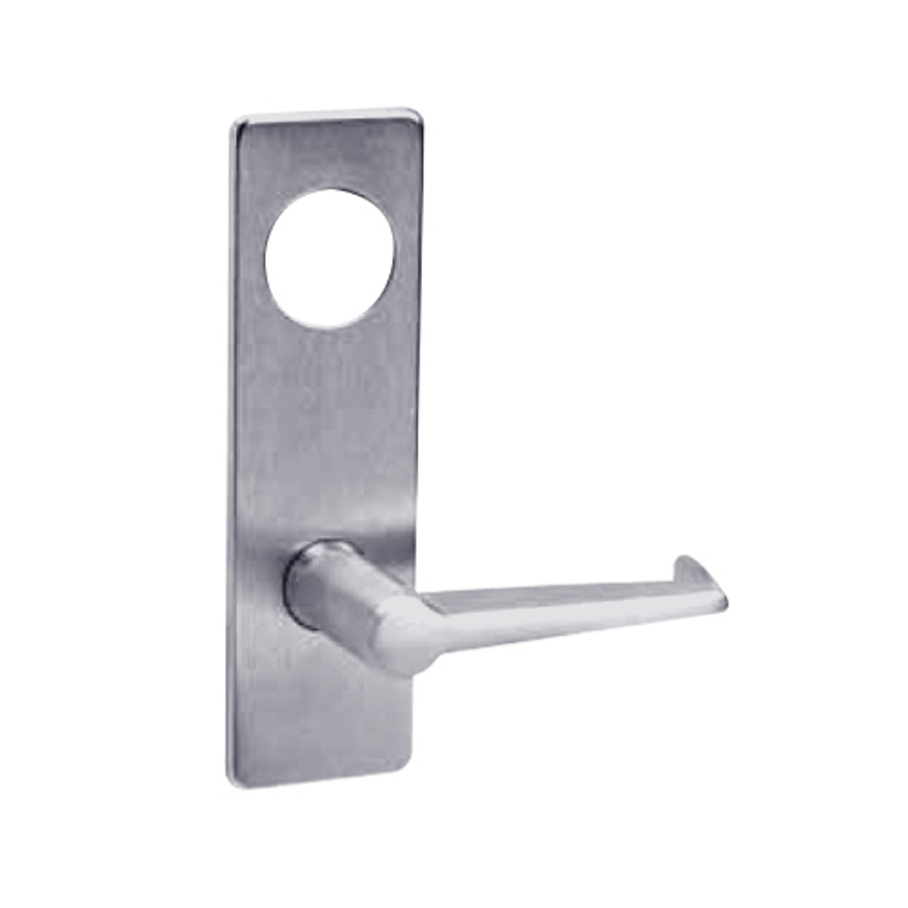 ML2056-ESP-626-CL7 Corbin Russwin ML2000 Series IC 7-Pin Less Core Mortise Classroom Locksets with Essex Lever in Satin Chrome