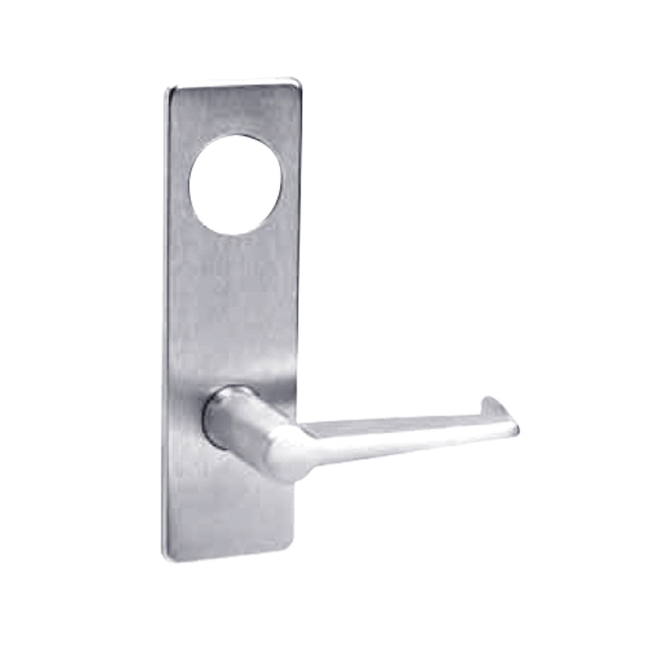 ML2065-ESP-625-LC Corbin Russwin ML2000 Series Mortise Dormitory Locksets with Essex Lever in Bright Chrome