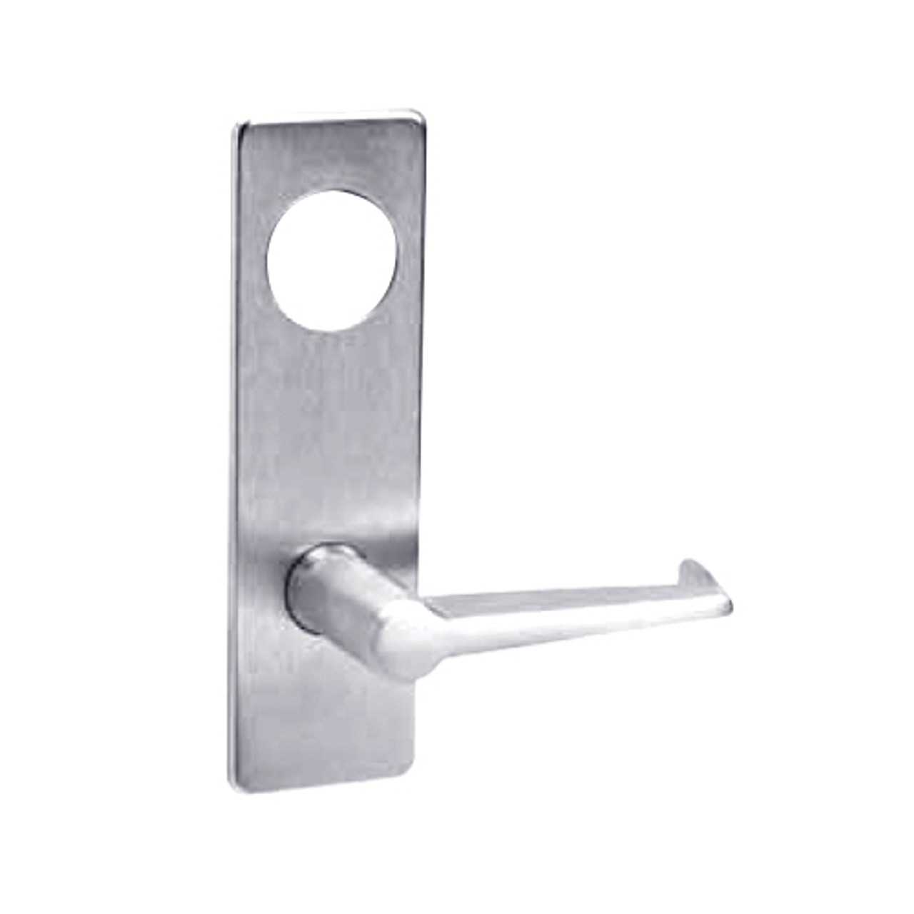 ML2051-ESN-625-LC Corbin Russwin ML2000 Series Mortise Office Locksets with Essex Lever in Bright Chrome