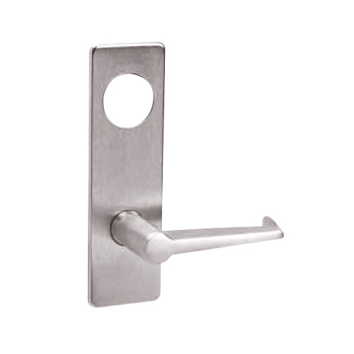 ML2055-ESN-629-CL7 Corbin Russwin ML2000 Series IC 7-Pin Less Core Mortise Classroom Locksets with Essex Lever in Bright Stainless Steel