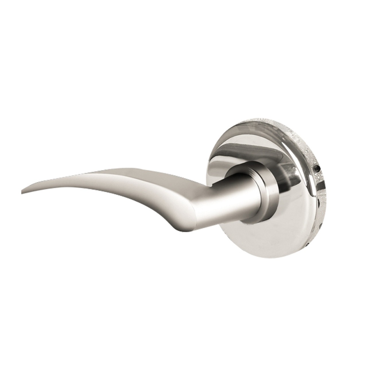 45H0LT17RR625VIT Best 40H Series Privacy Heavy Duty Mortise Lever Lock with Gull Wing RH in Bright Chrome
