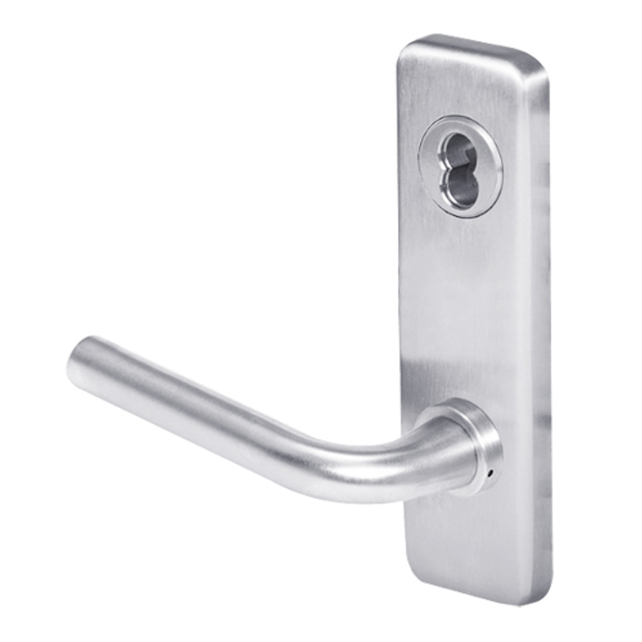45H0LT12J625VIT Best 40H Series Privacy Heavy Duty Mortise Lever Lock with Solid Tube with No Return in Bright Chrome