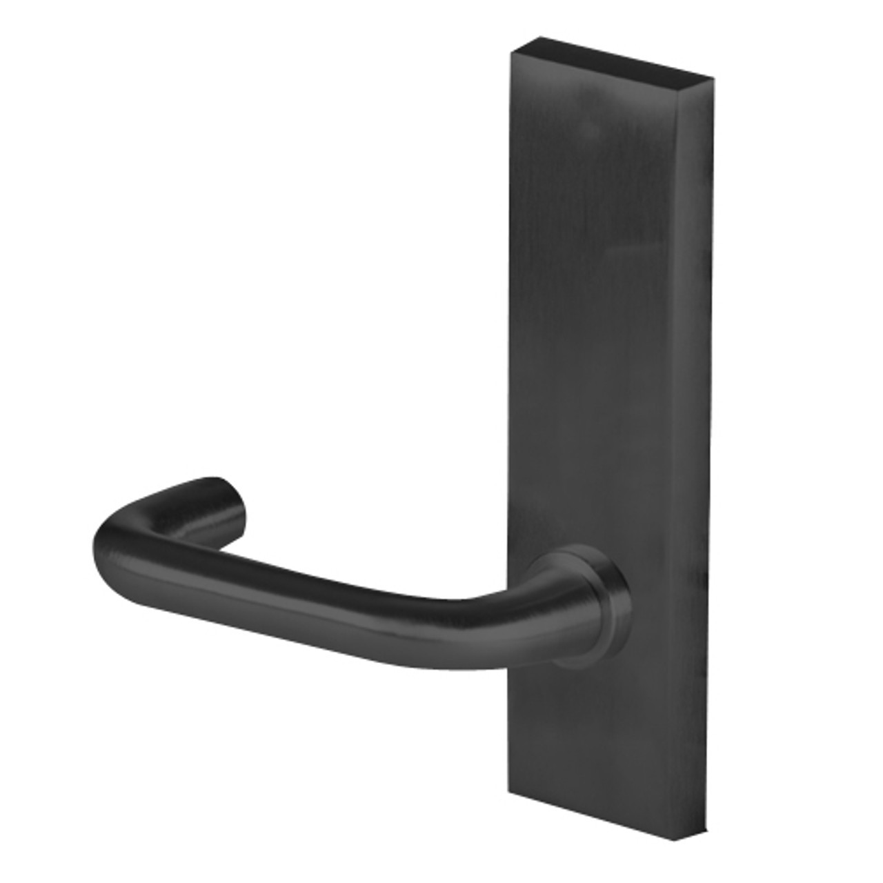45H0LT3M622VIT Best 40H Series Privacy Heavy Duty Mortise Lever Lock with Solid Tube Return Style in Black
