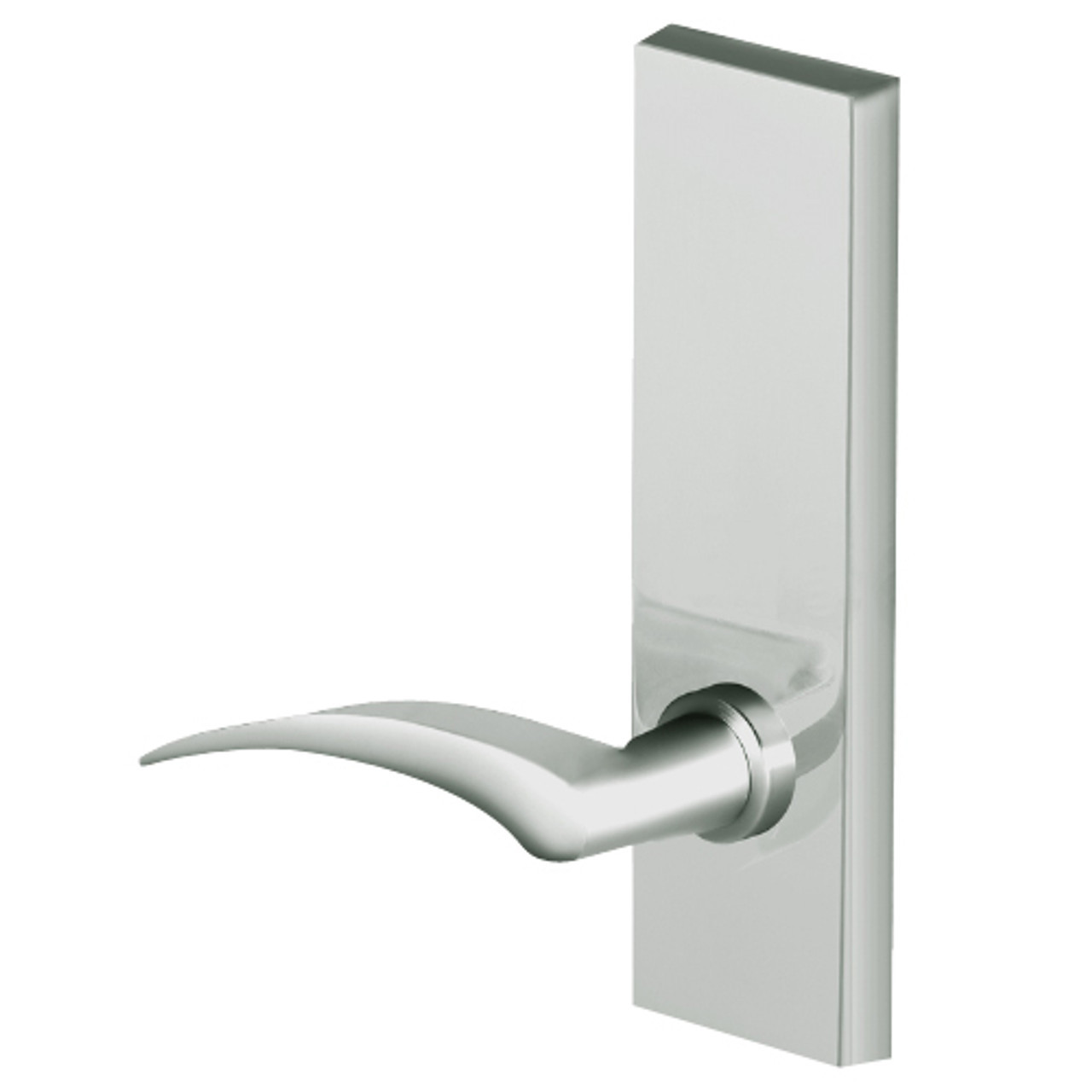 45H0LT17RM619VIT Best 40H Series Privacy Heavy Duty Mortise Lever Lock with Gull Wing RH in Satin Nickel